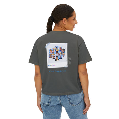 Cutie, Sexy, Lovely Women's Boxy Tee