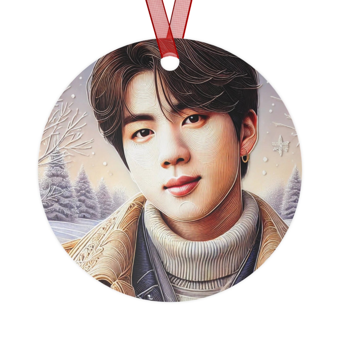 Christmas Jin Metal Ornaments