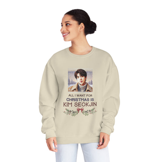 Christmas Jin Unisex NuBlend® Crewneck Sweatshirt