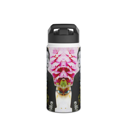 Agust D Graphic Stainless Steel Water Bottle, Standard Lid