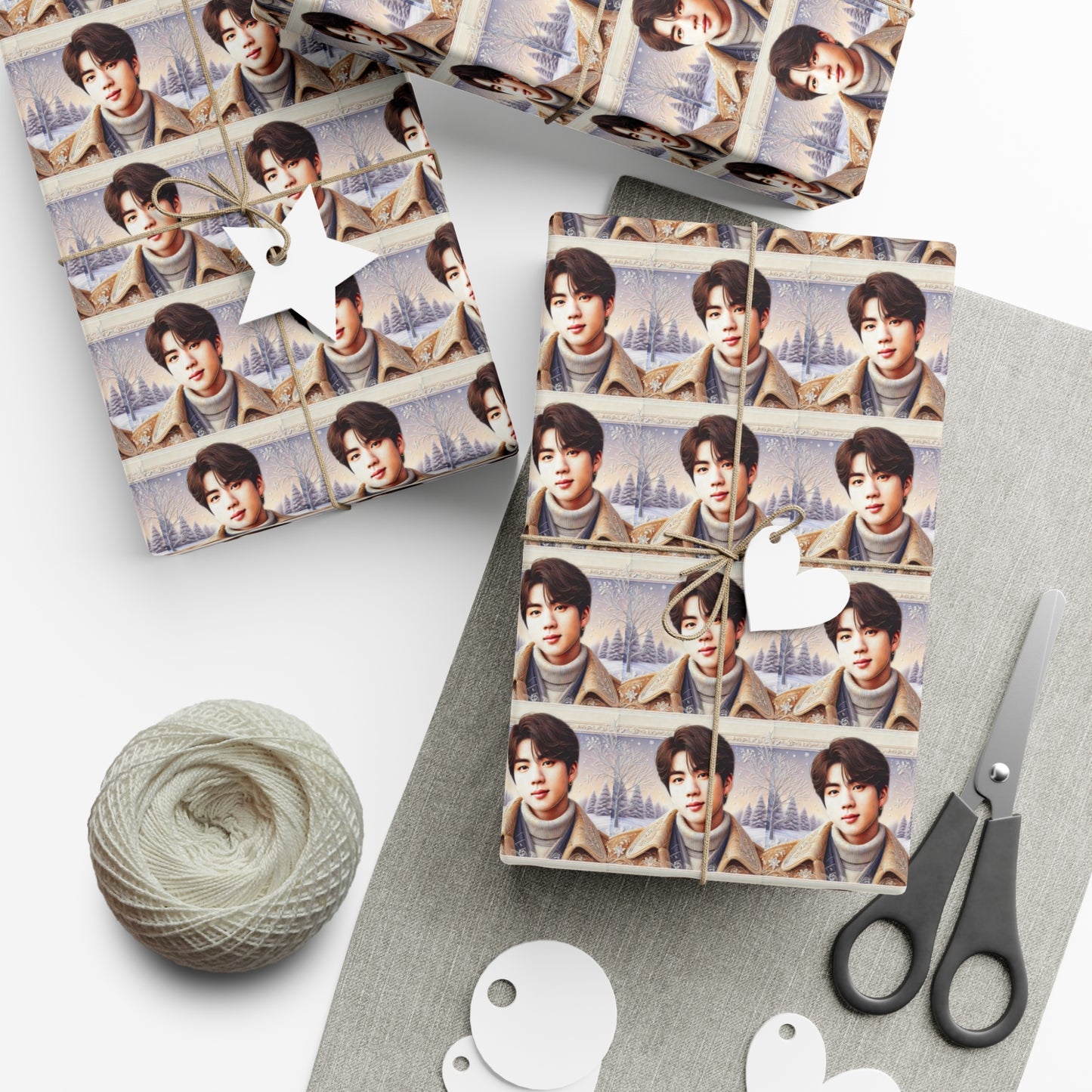 Christmas Jin Gift Wrap Papers