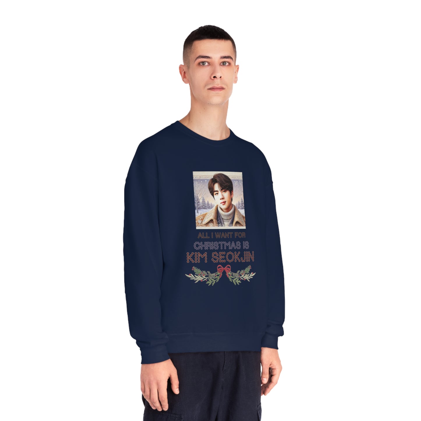 Christmas Jin Unisex NuBlend® Crewneck Sweatshirt