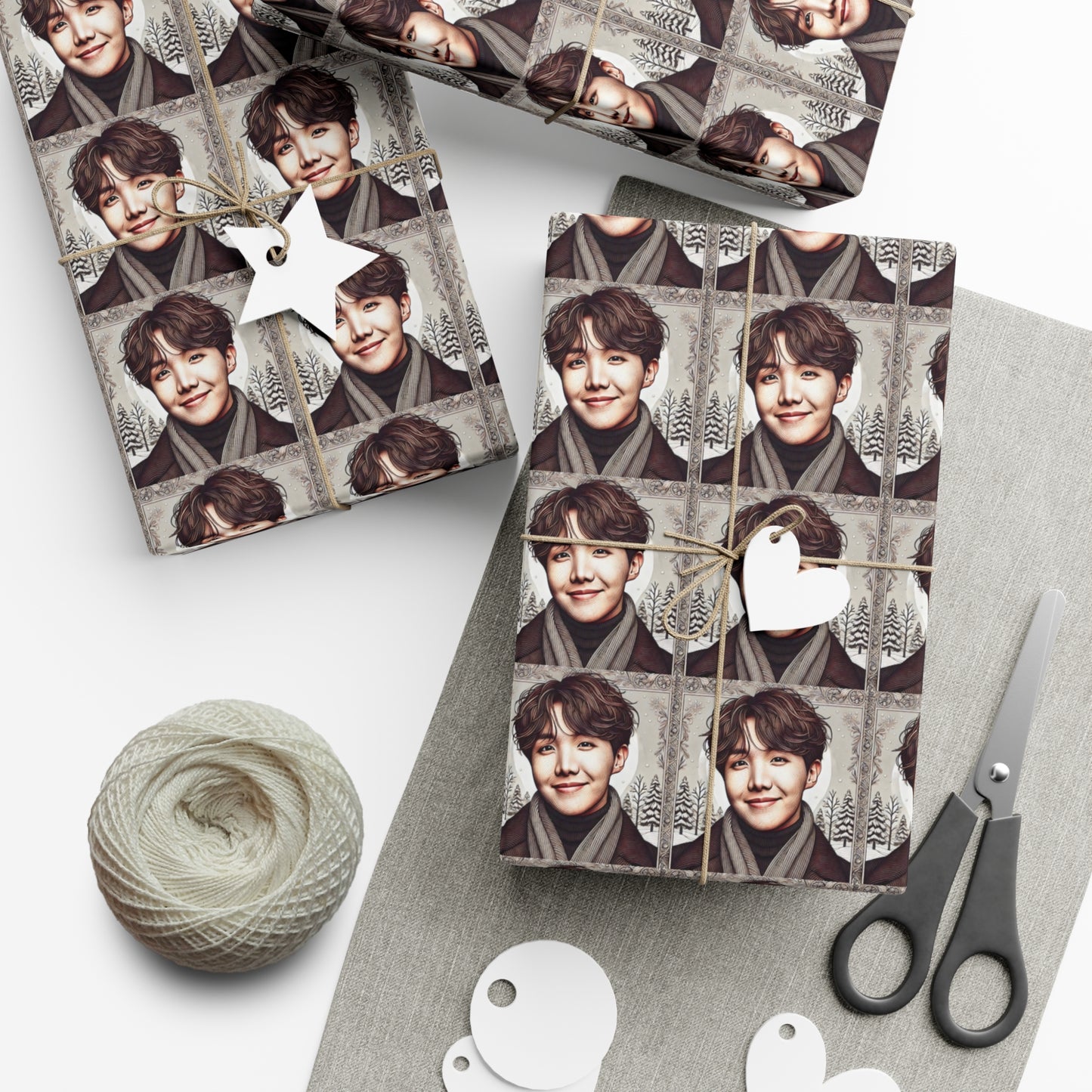 Christmas Jhope Gift Wrap Papers