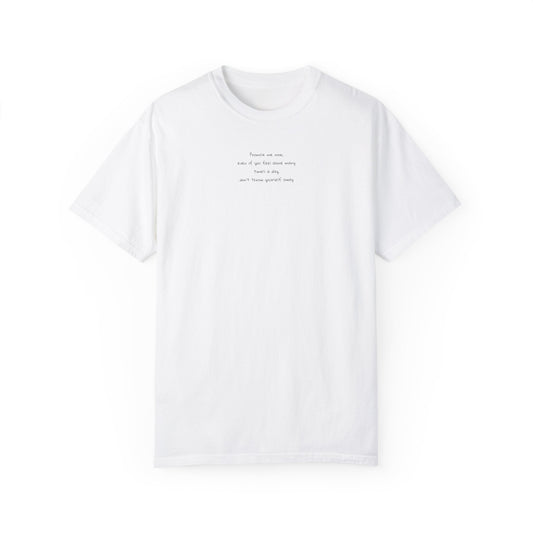 Jimin Graphic Unisex Garment-Dyed T-shirt