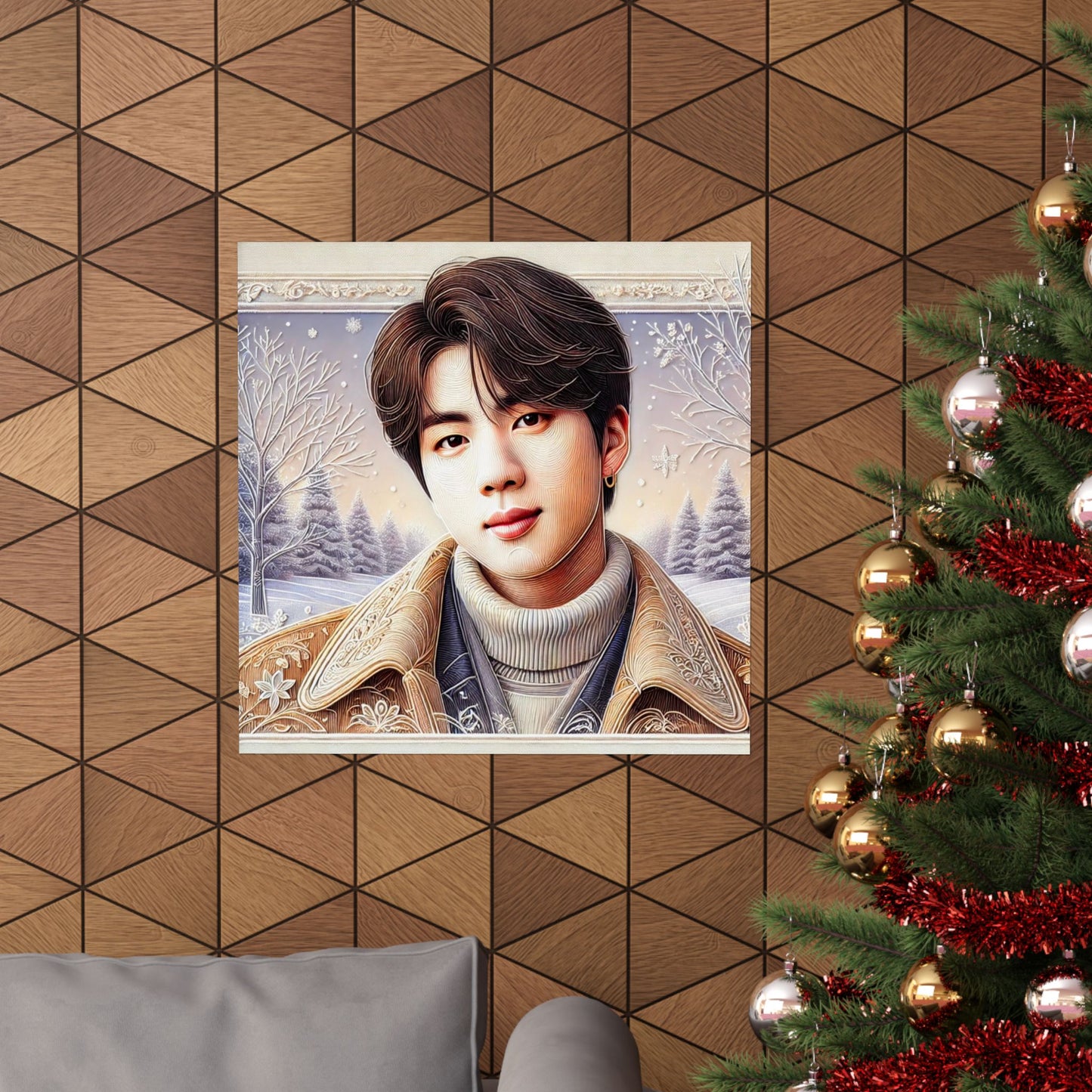 Christmas Jin Matte Vertical Posters