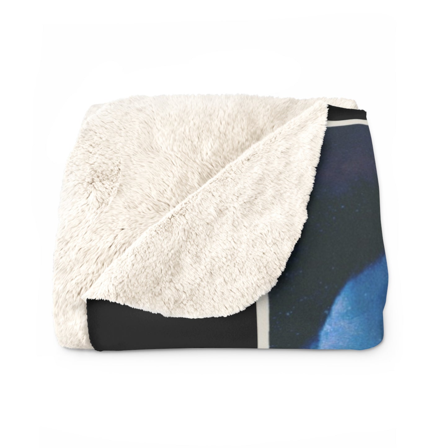 Namjoon Graphic Sherpa Fleece Blanket