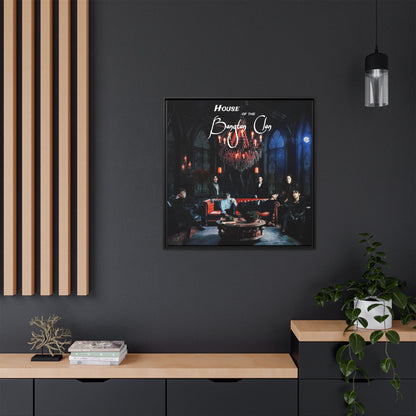 House of the Bangtan Clan Matte Canvas, Framed (Multi-color)