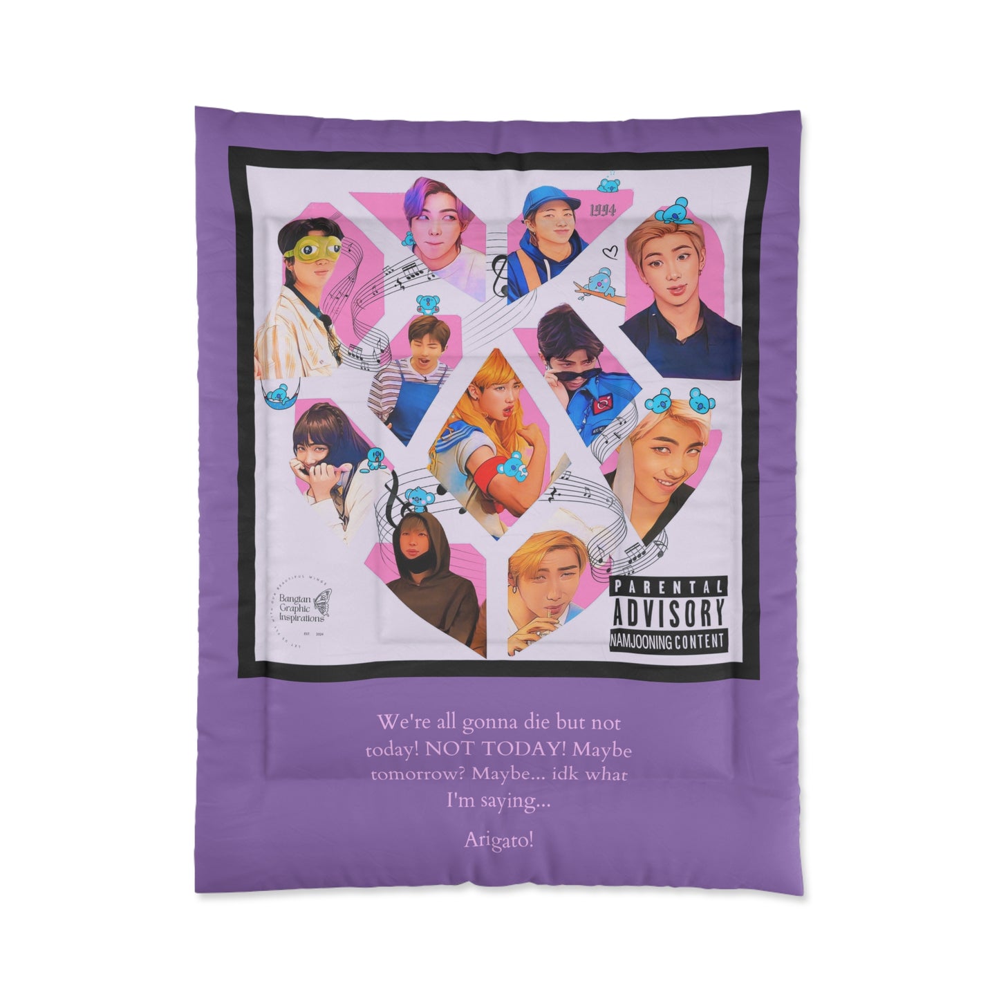 Namjooning Graphic Comforter