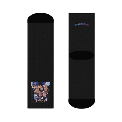 International Playboy Crew Socks