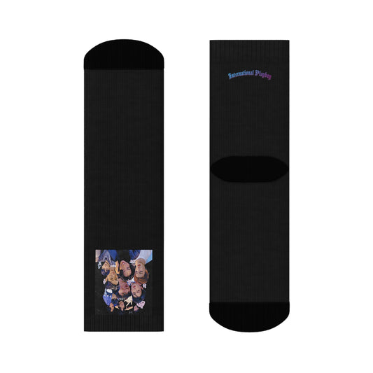 International Playboy Crew Socks