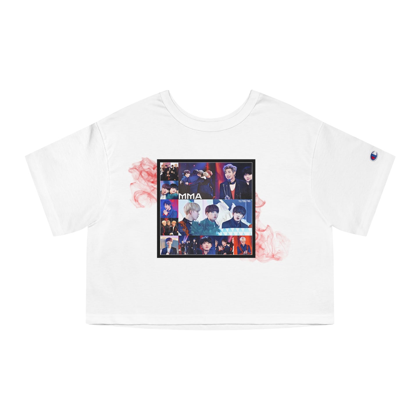 11/19/16 Champion Women's Heritage Cropped T-Shirt