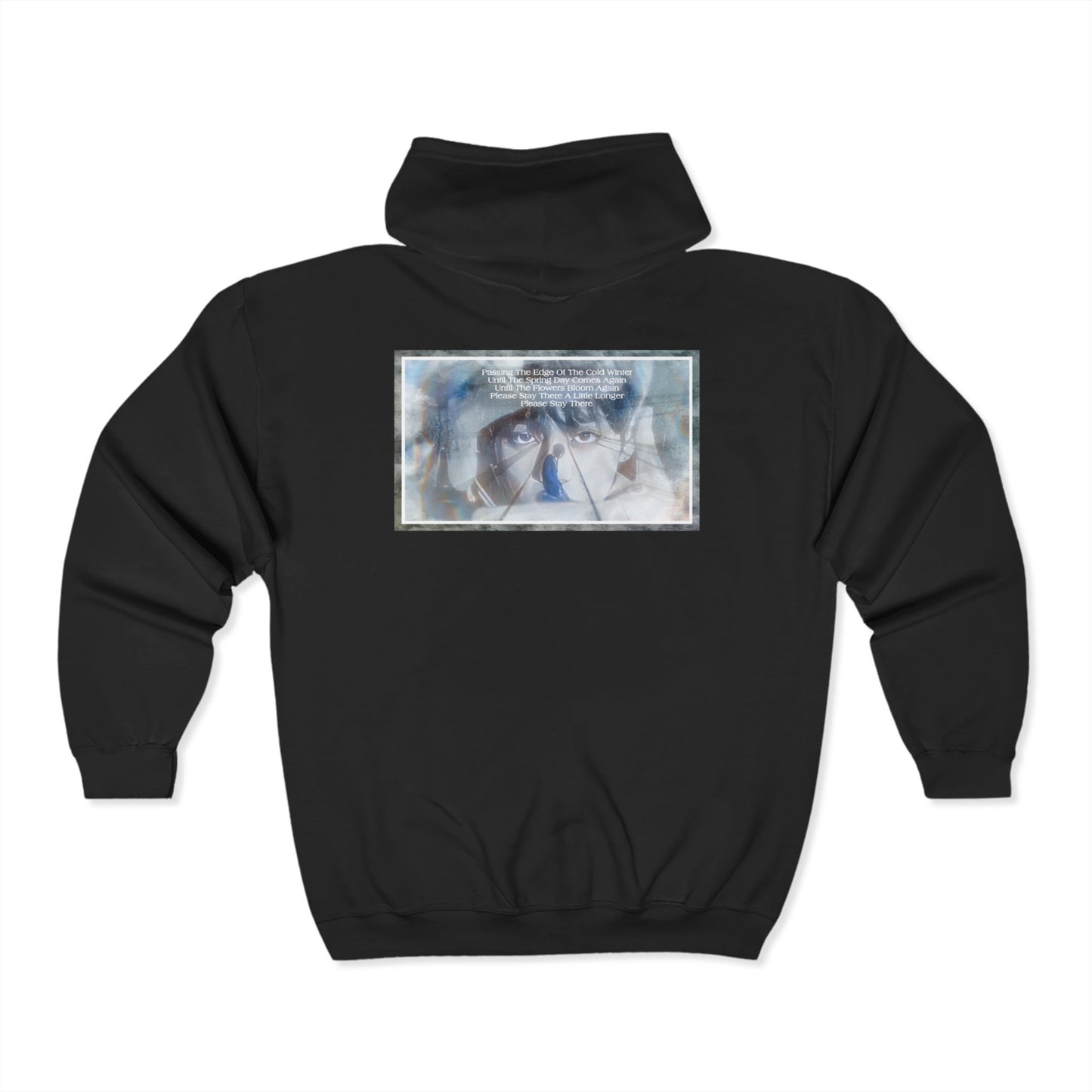 Waiting at the Edge Zip-Up Hoodie