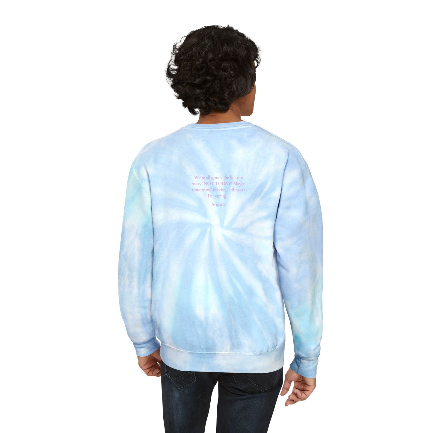 Namjoon Graphic Unisex Tie-Dye Sweatshirt