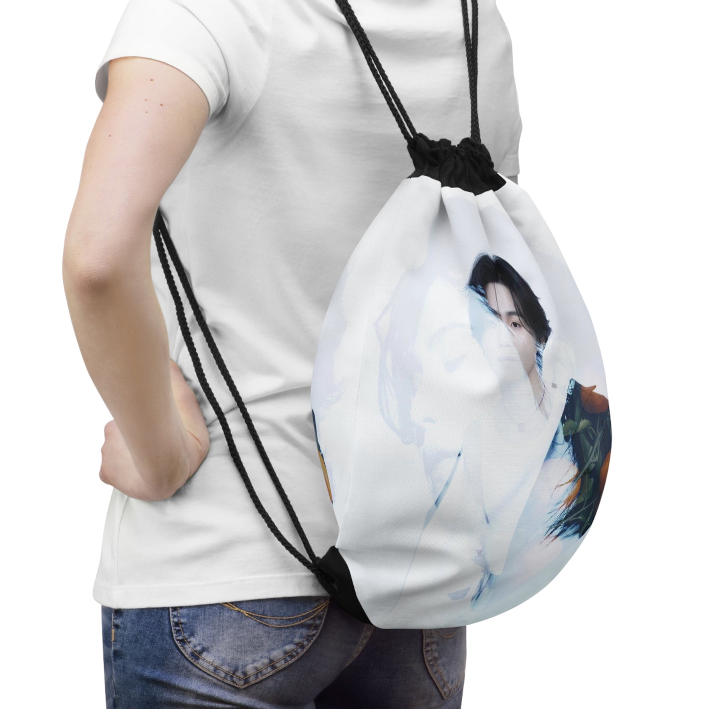 Min Yoongi Graphic Drawstring Bag