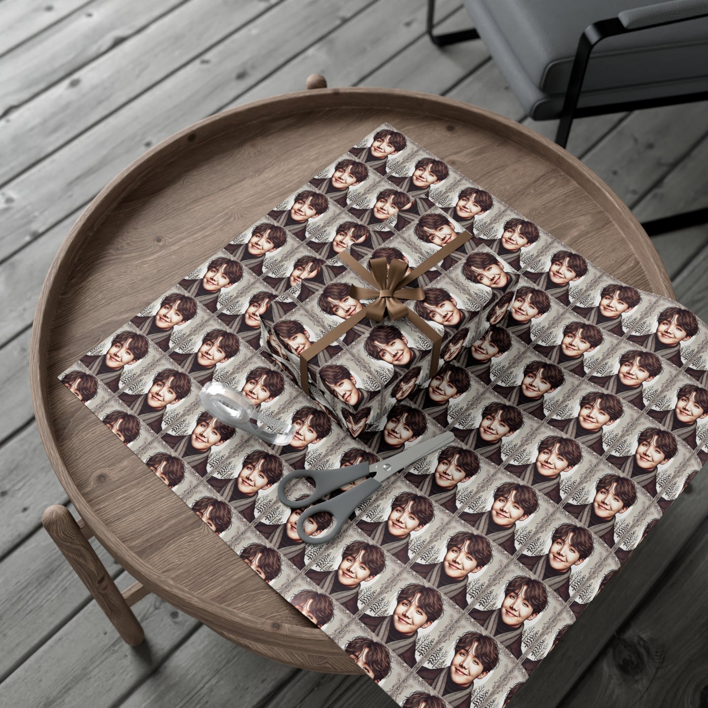 Christmas Jhope Gift Wrap Papers