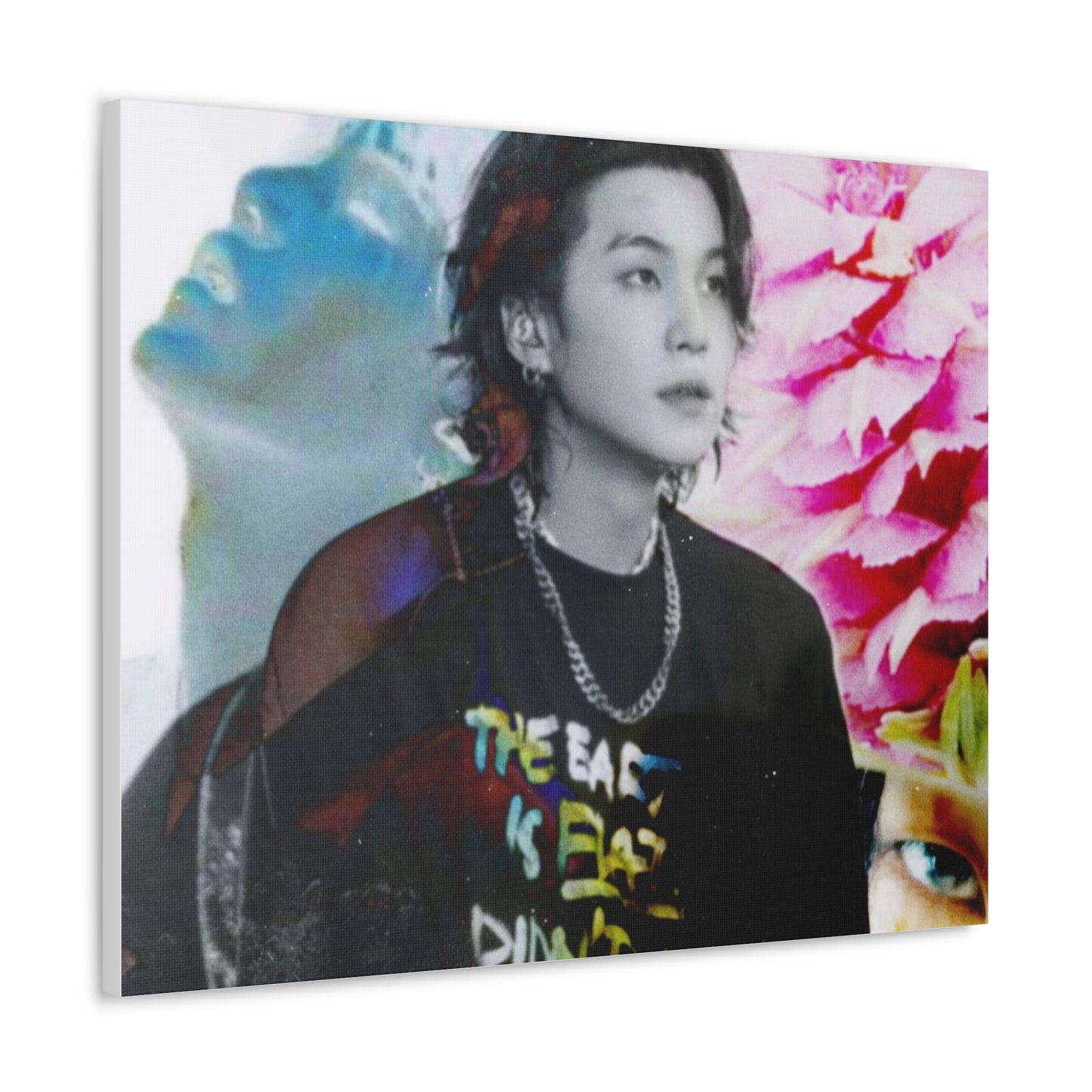 Agust D Graphic Canvas Gallery Wraps