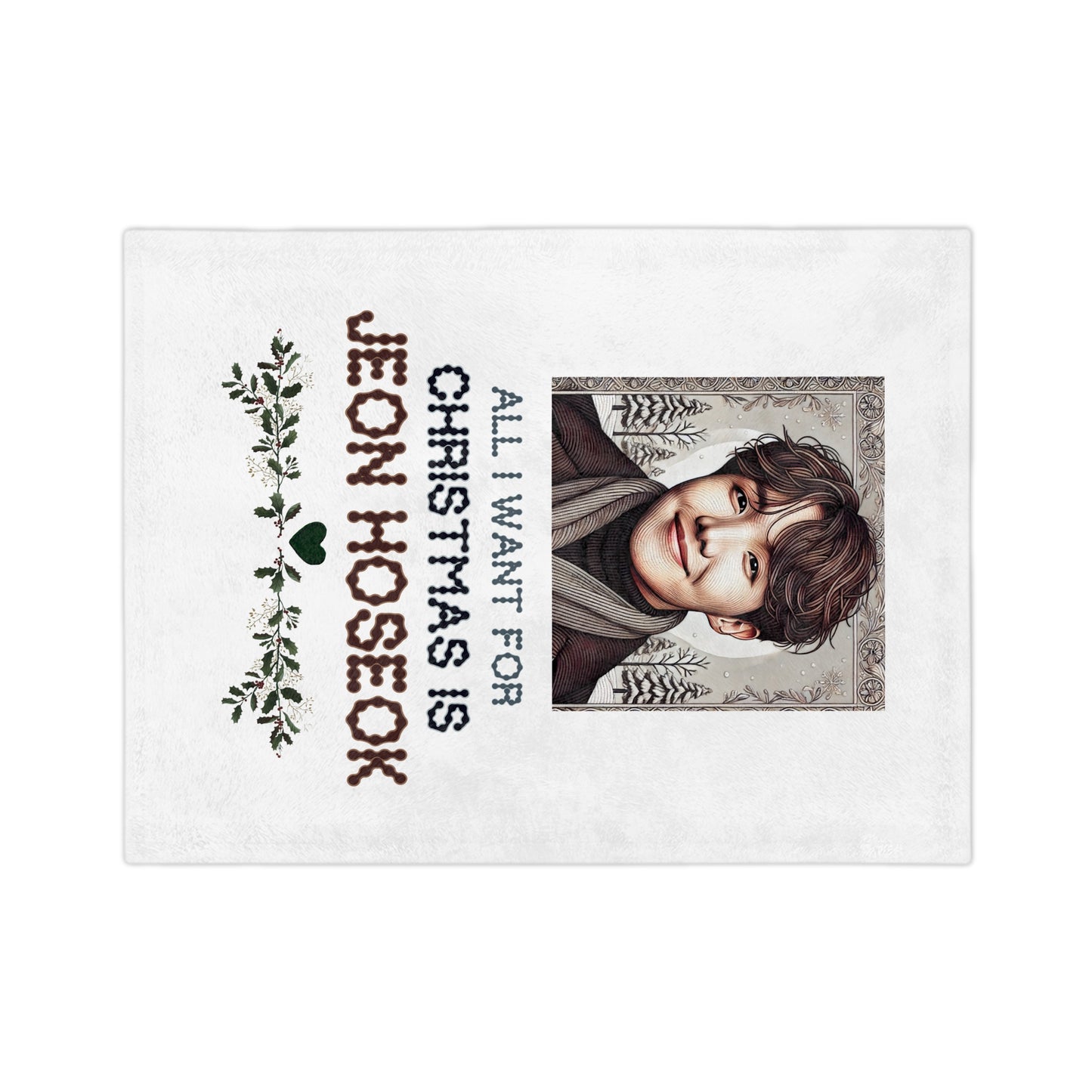 Christmas Jhope Velveteen Microfiber Blanket