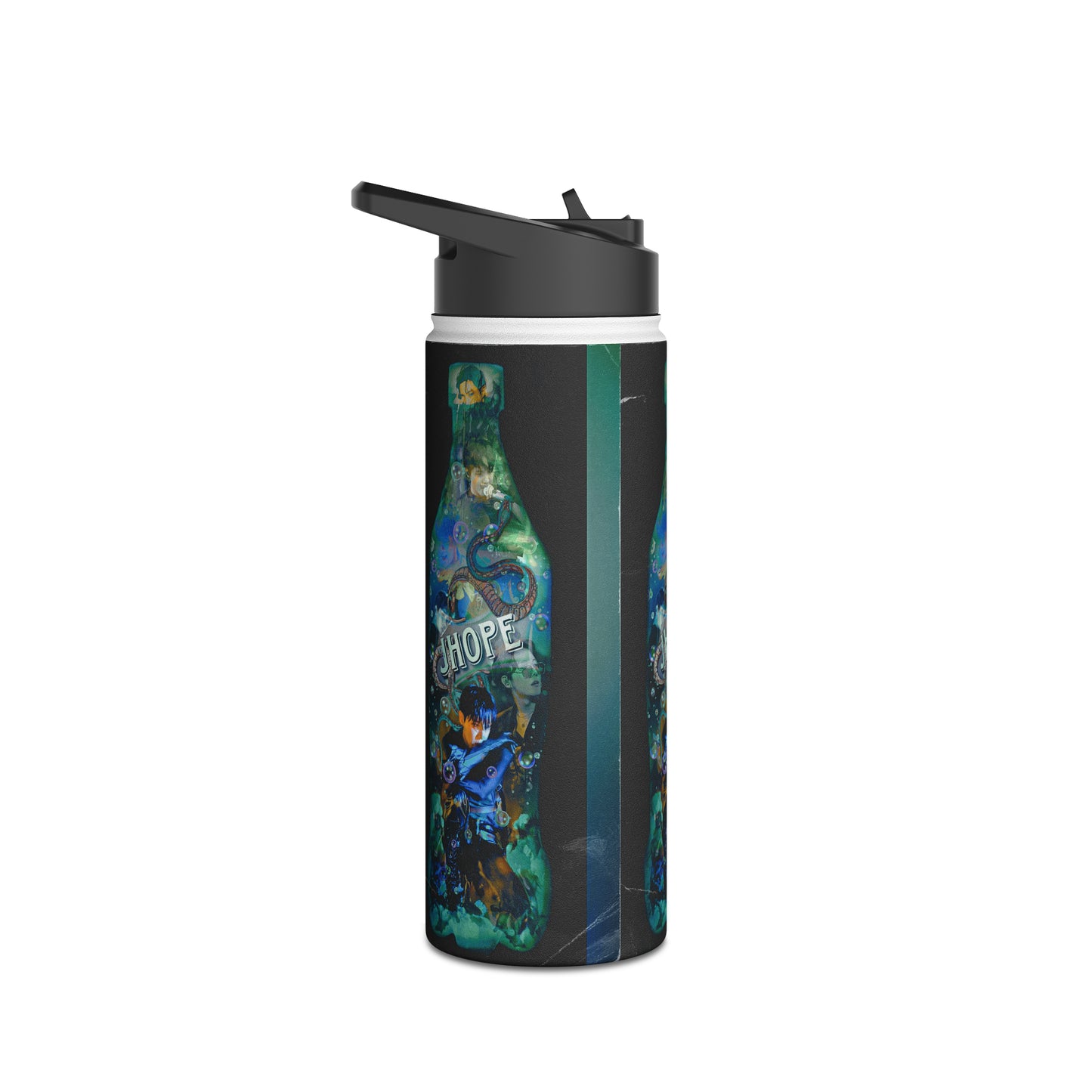 Jhope Graphic Stainless Steel Water Bottle, Standard Lid