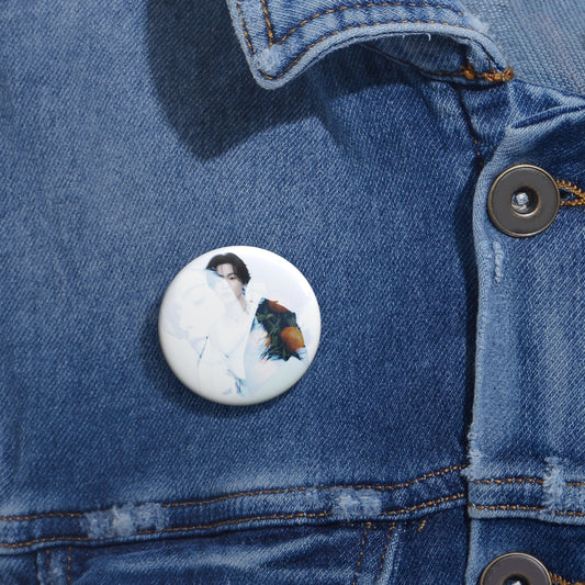 Min Yoongi Graphic Custom Pin Buttons