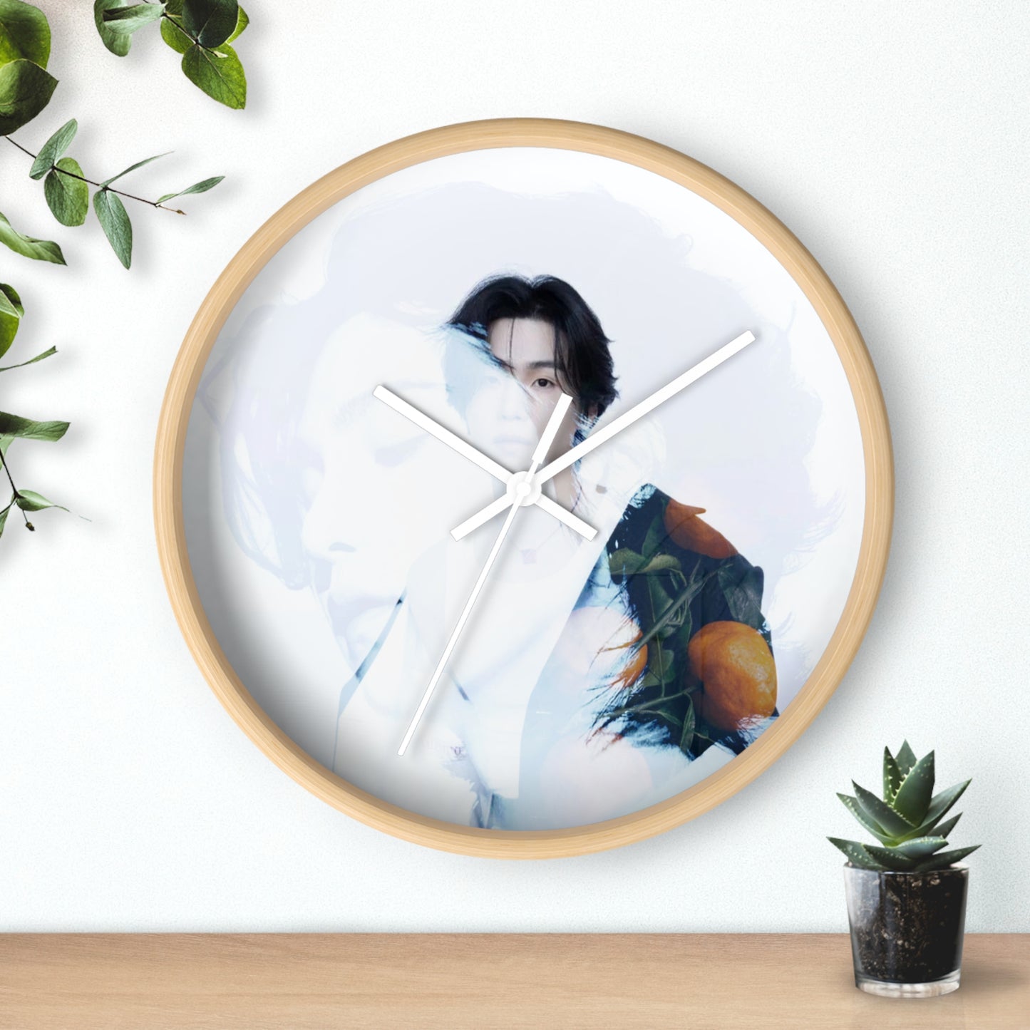 Min Yoongi Graphic Wall Clock