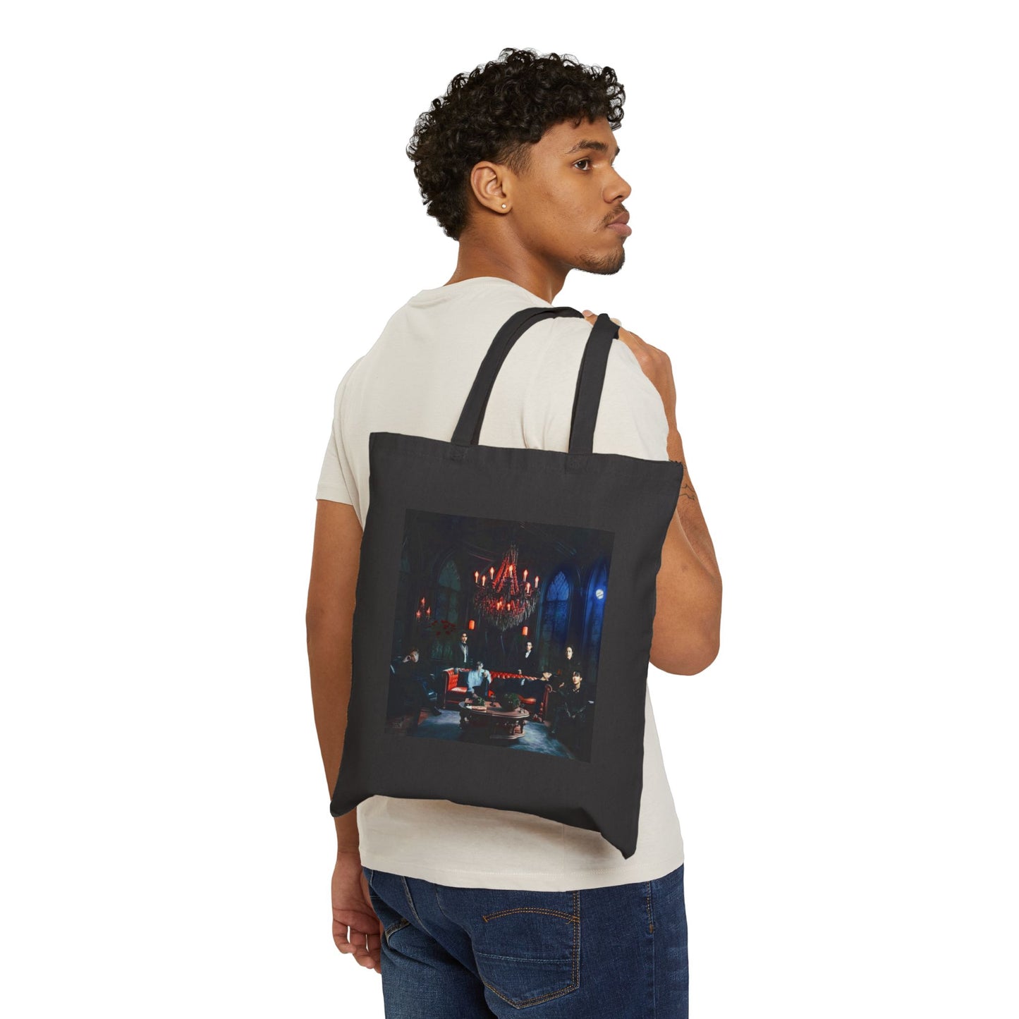 House of the Bangtan Clan Cotton Canvas Tote Bag