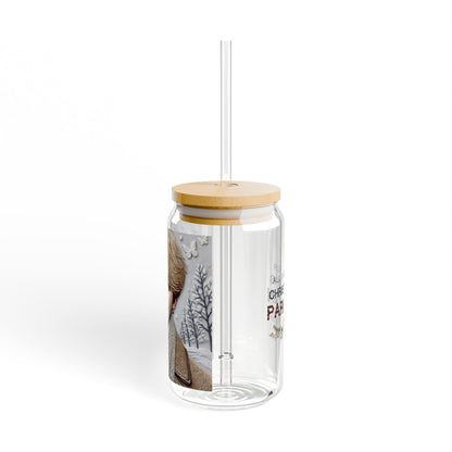 Christmas Jimin Sipper Glass, 16oz