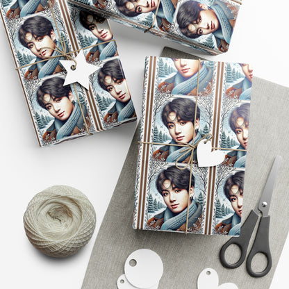 Christmas Jungkook Gift Wrap Papers