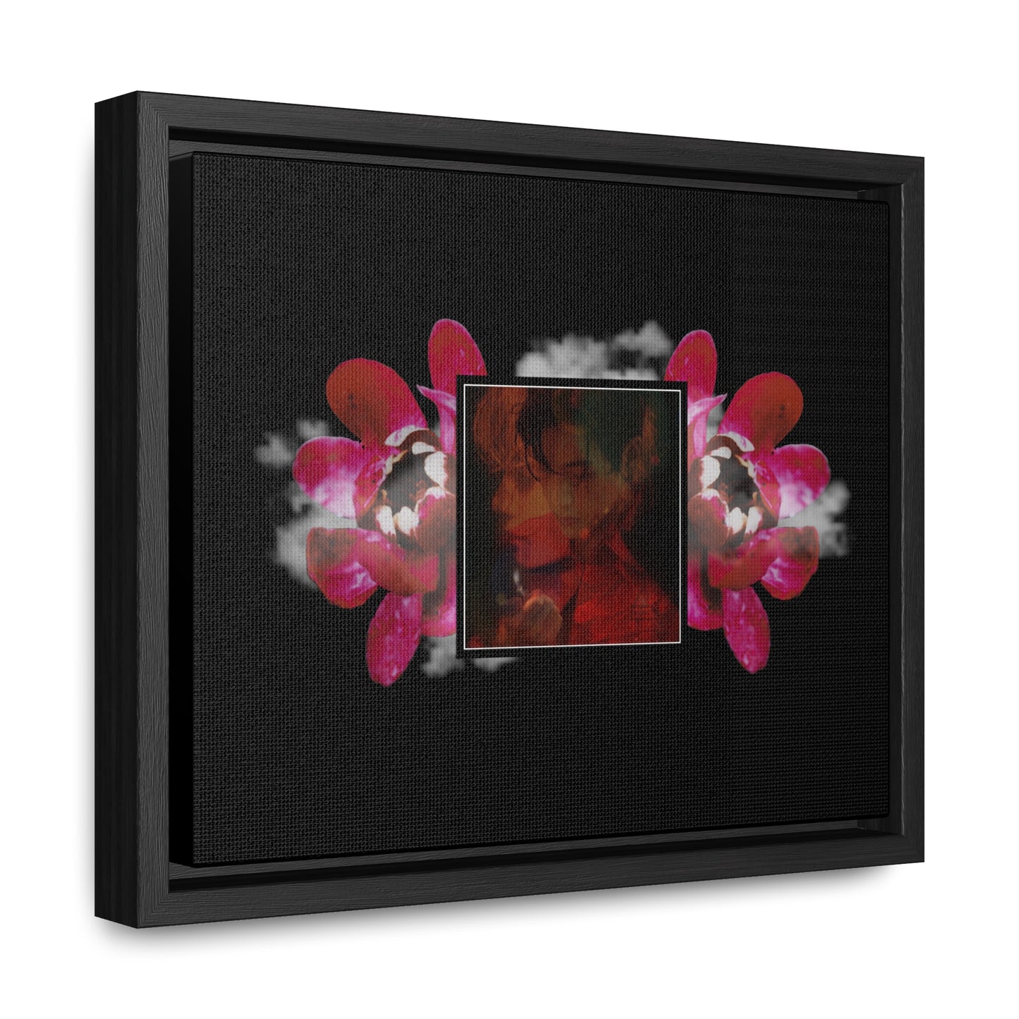 Taehyung Graphic Gallery Canvas Wraps, Horizontal Frame