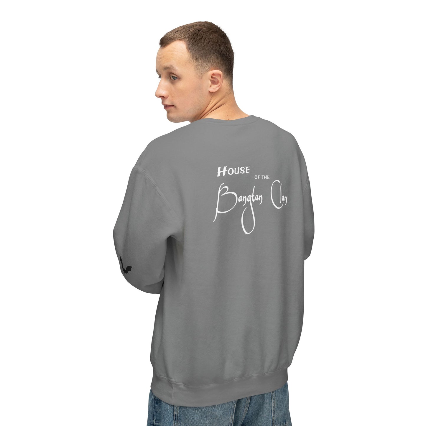 House of the Bangtan Clan Unisex Lightweight Crewneck Sweatshirt