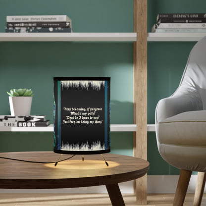Jhope Graphic Tripod Lamp with High-Res Printed Shade, US\CA plug