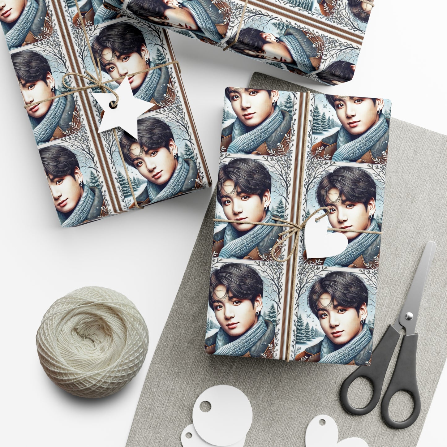 Christmas Jungkook Gift Wrap Papers