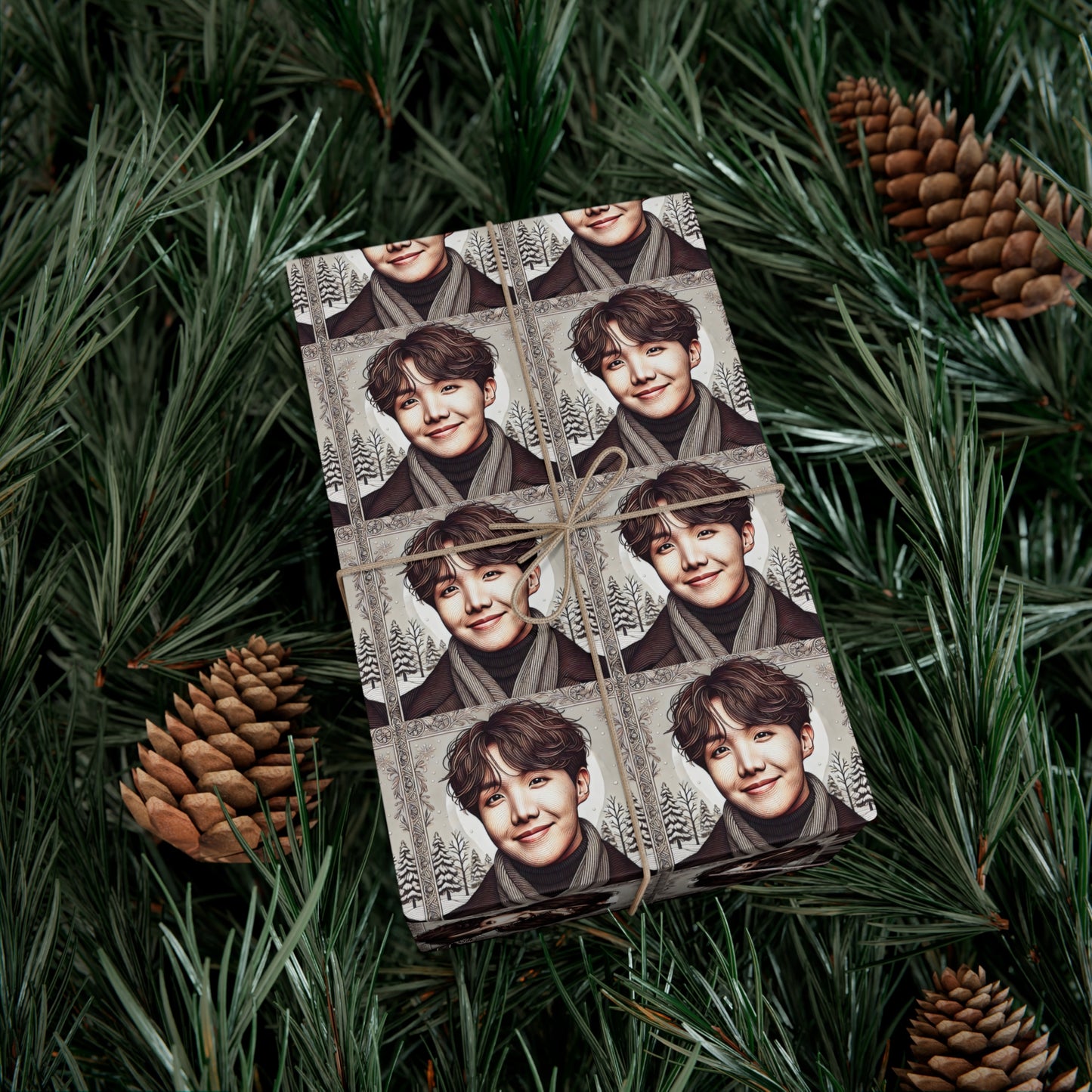 Christmas Jhope Gift Wrap Papers