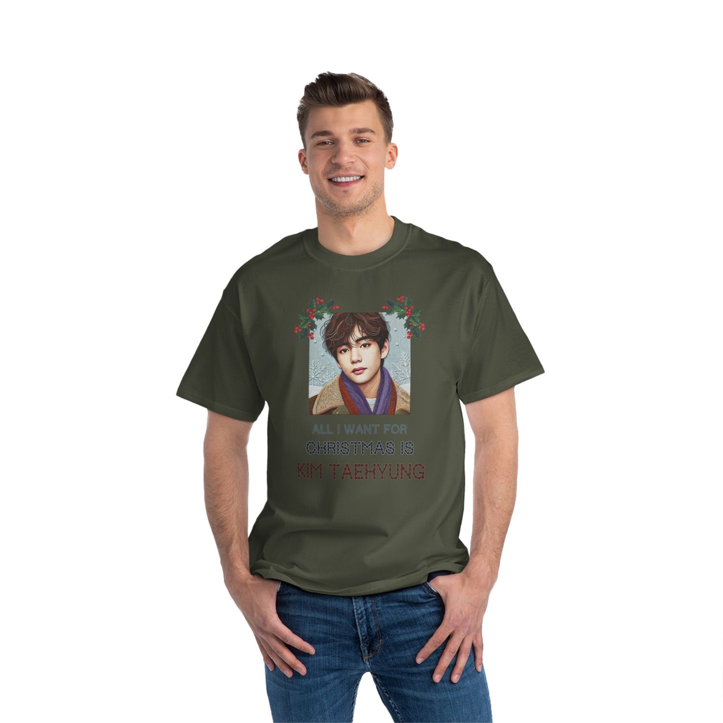 Christmas Taehyung Beefy-T®  Short-Sleeve T-Shirt