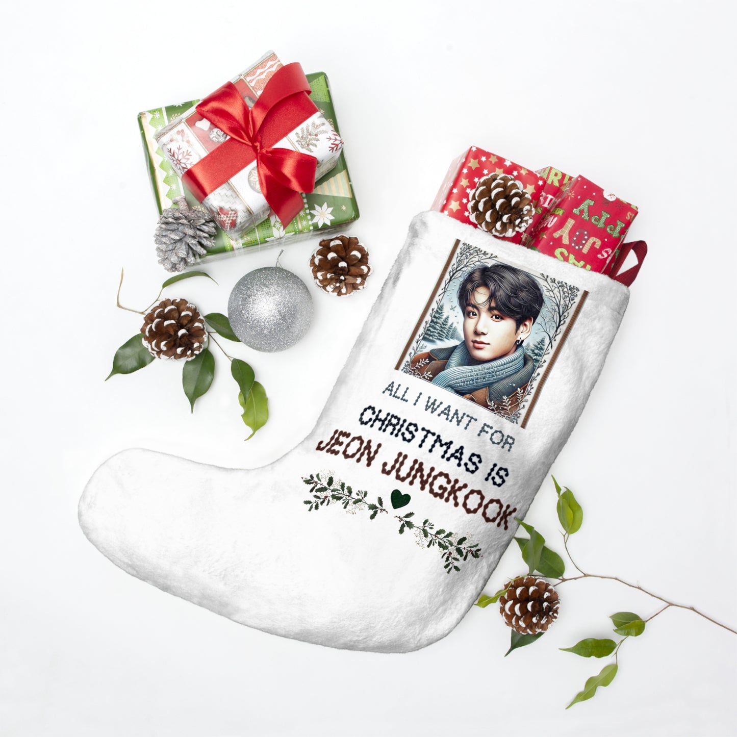 Jungkook Christmas Stockings