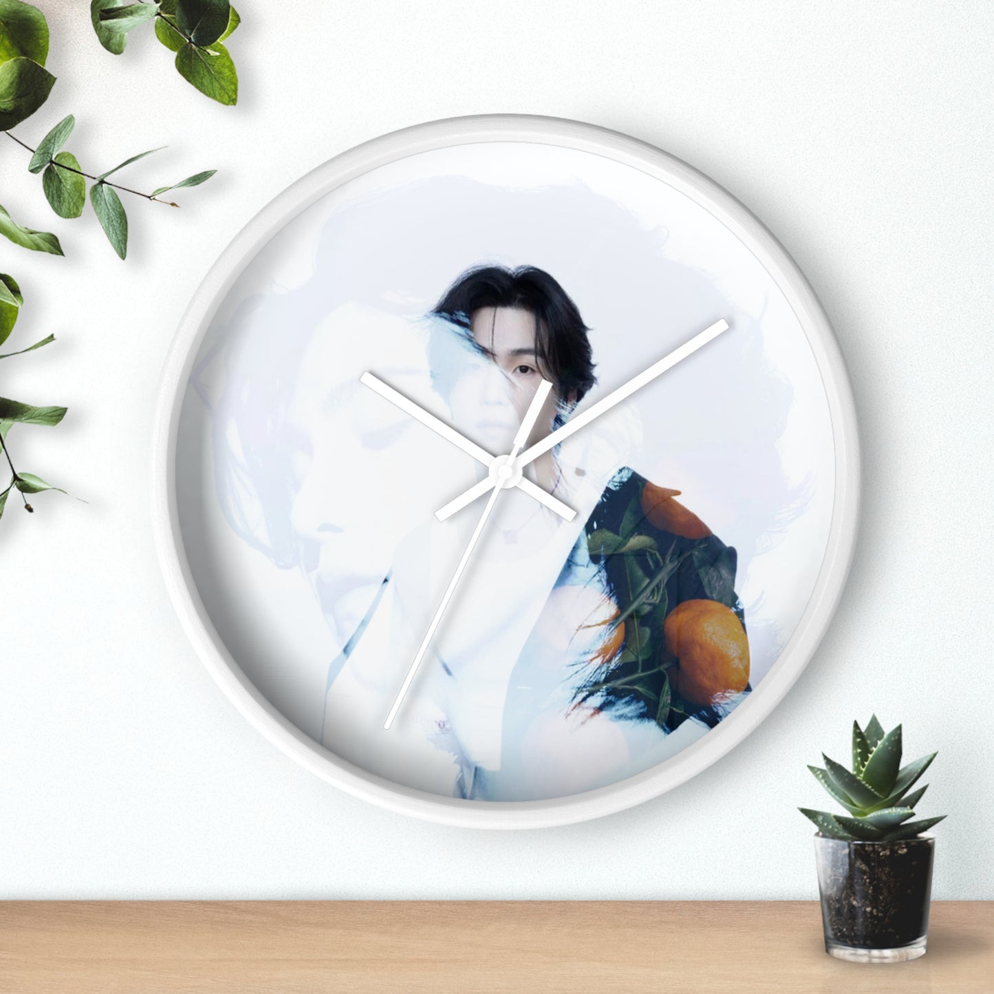 Min Yoongi Graphic Wall Clock