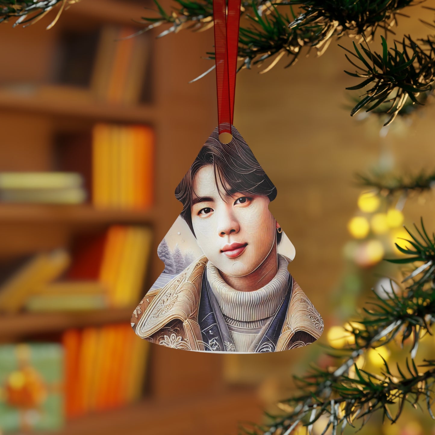 Christmas Jin Metal Ornaments