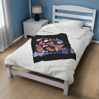International Playboy Velveteen Plush Blanket
