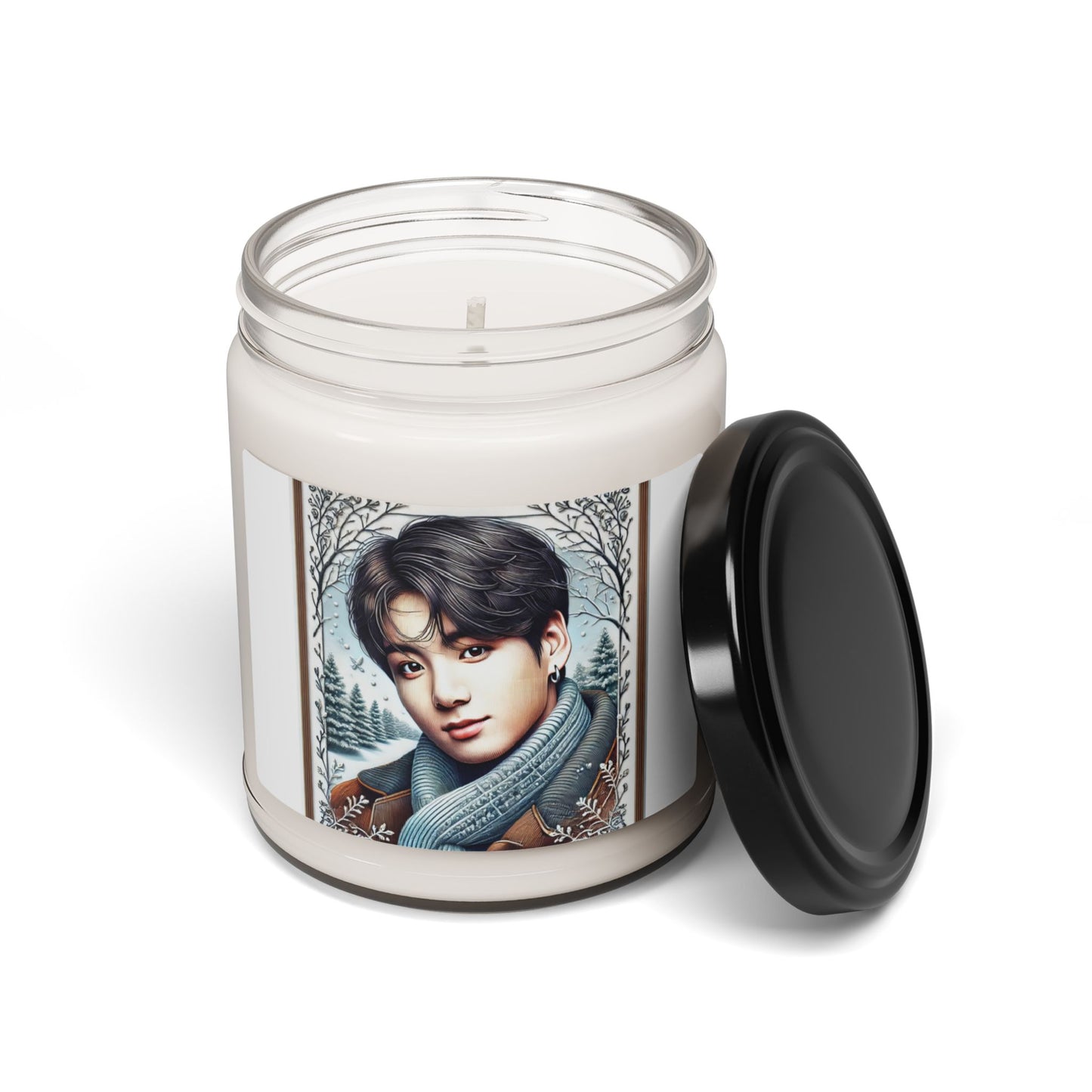 Christmas Jungkook Scented Soy Candle, 9oz