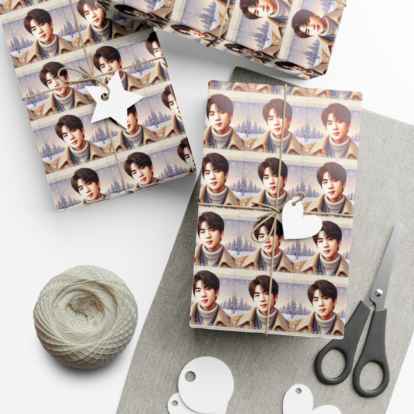 Christmas Jin Gift Wrap Papers