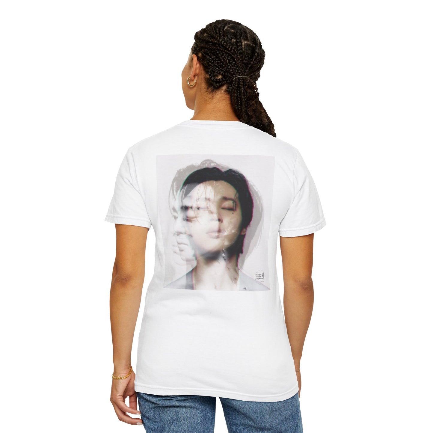 Jimin Graphic Unisex Garment-Dyed T-shirt