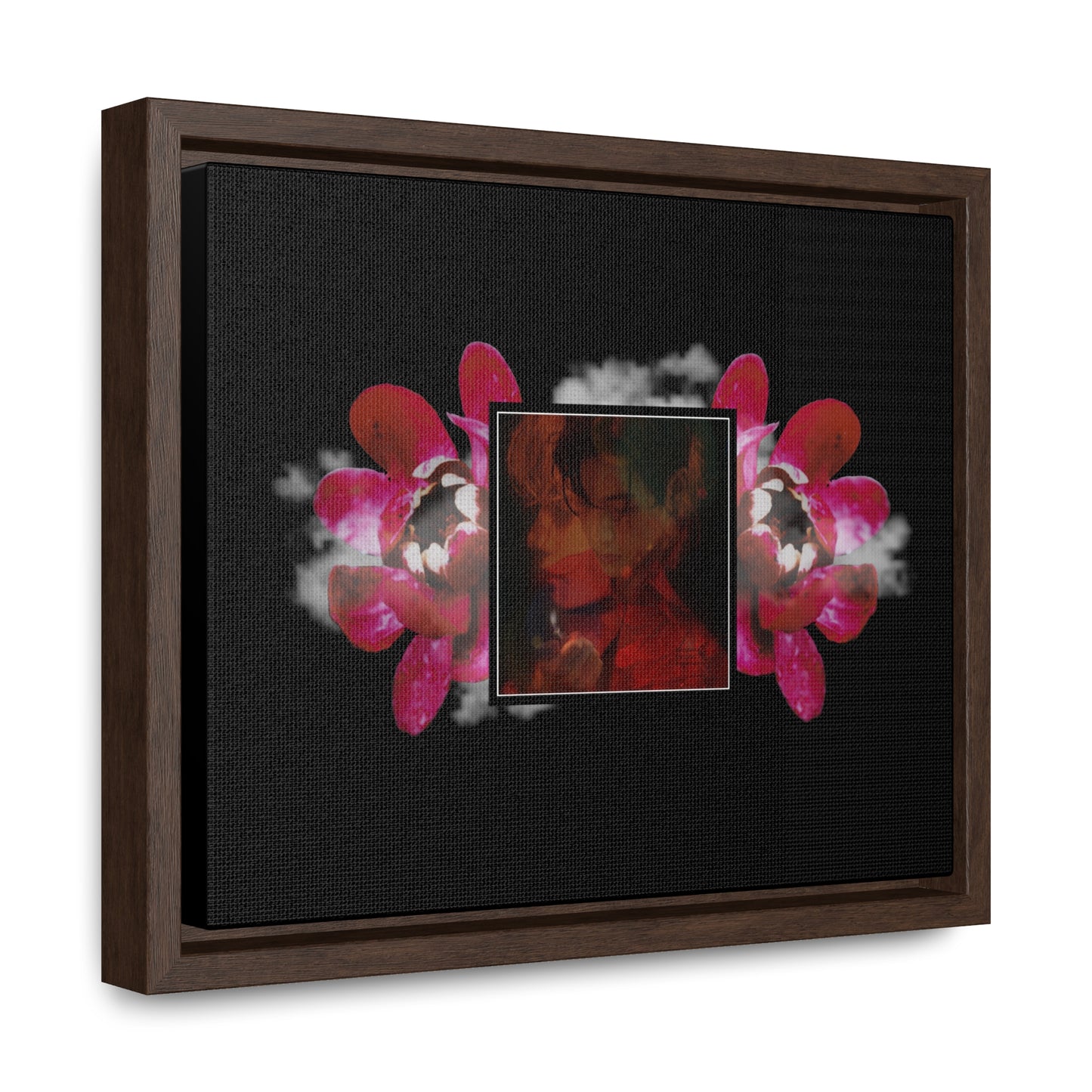 Taehyung Graphic Gallery Canvas Wraps, Horizontal Frame