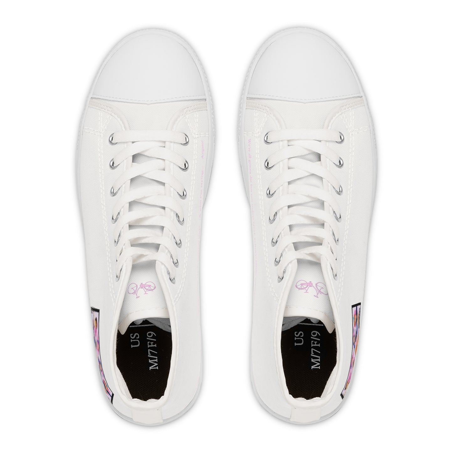 Namjooning Graphic Women's High Top Sneakers