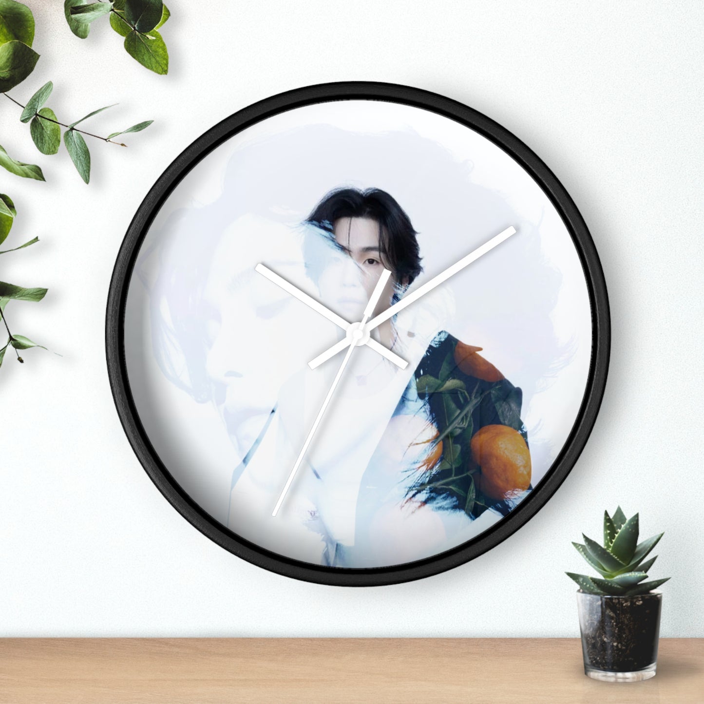 Min Yoongi Graphic Wall Clock