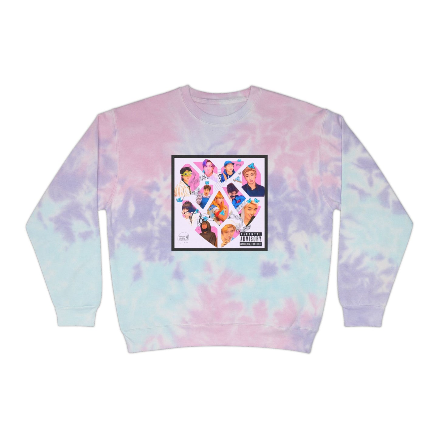 Namjoon Graphic Unisex Tie-Dye Sweatshirt