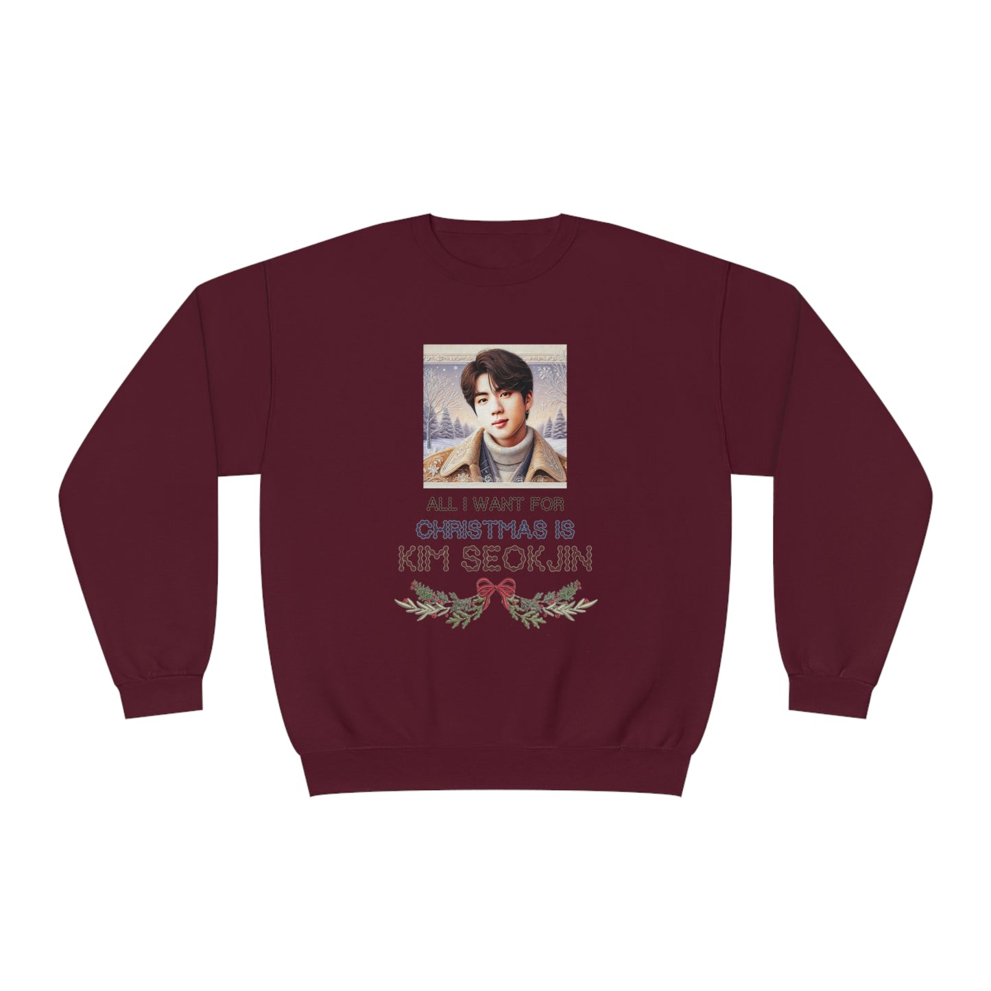 Christmas Jin Unisex NuBlend® Crewneck Sweatshirt