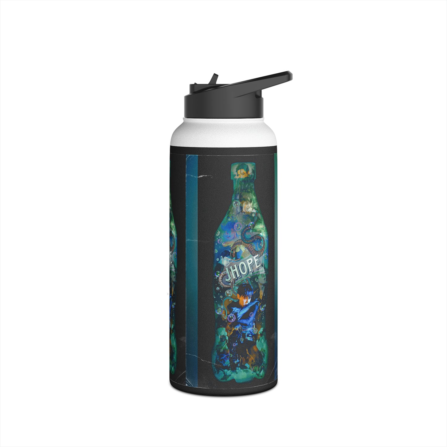 Jhope Graphic Stainless Steel Water Bottle, Standard Lid