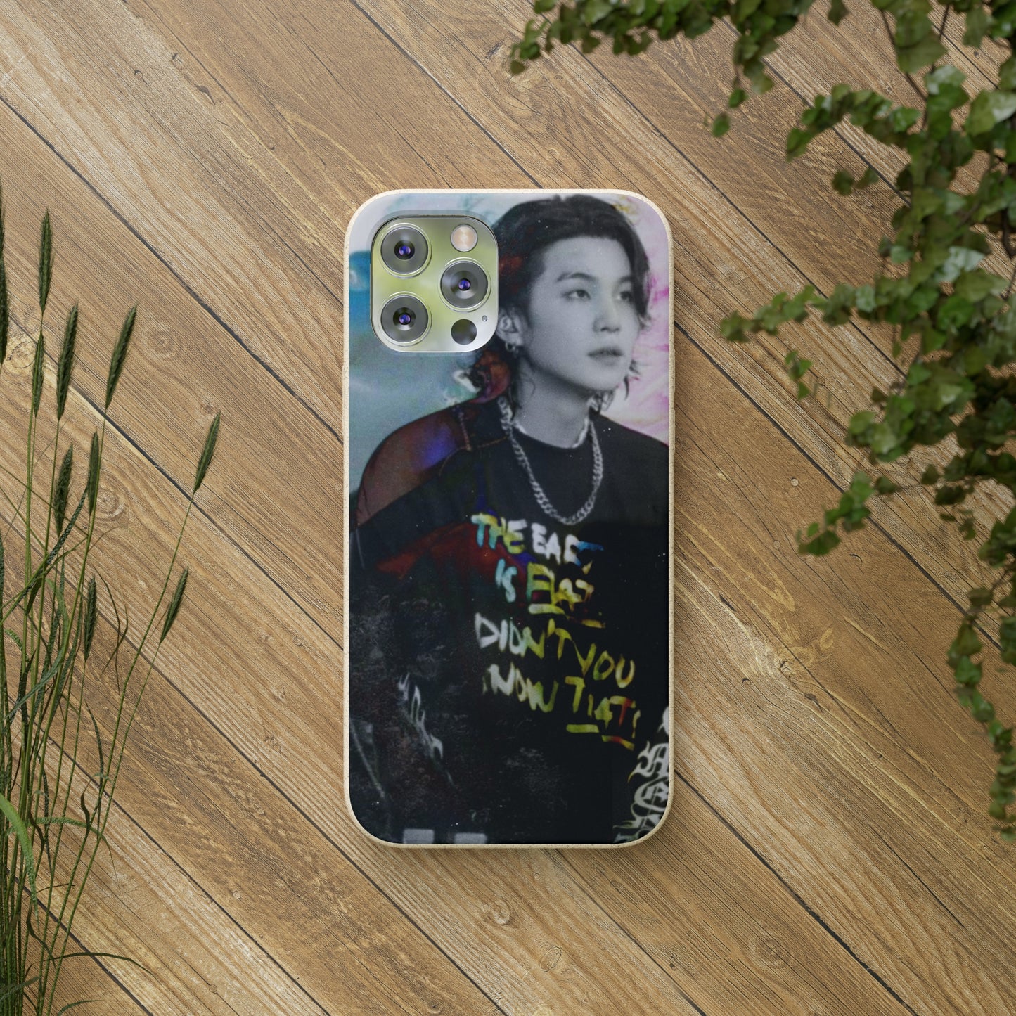 Agust D Graphic Biodegradable Cases