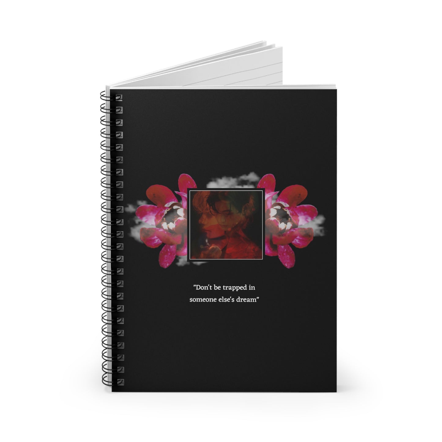 Taehyung Graphic Spiral Notebook - Ruled Line