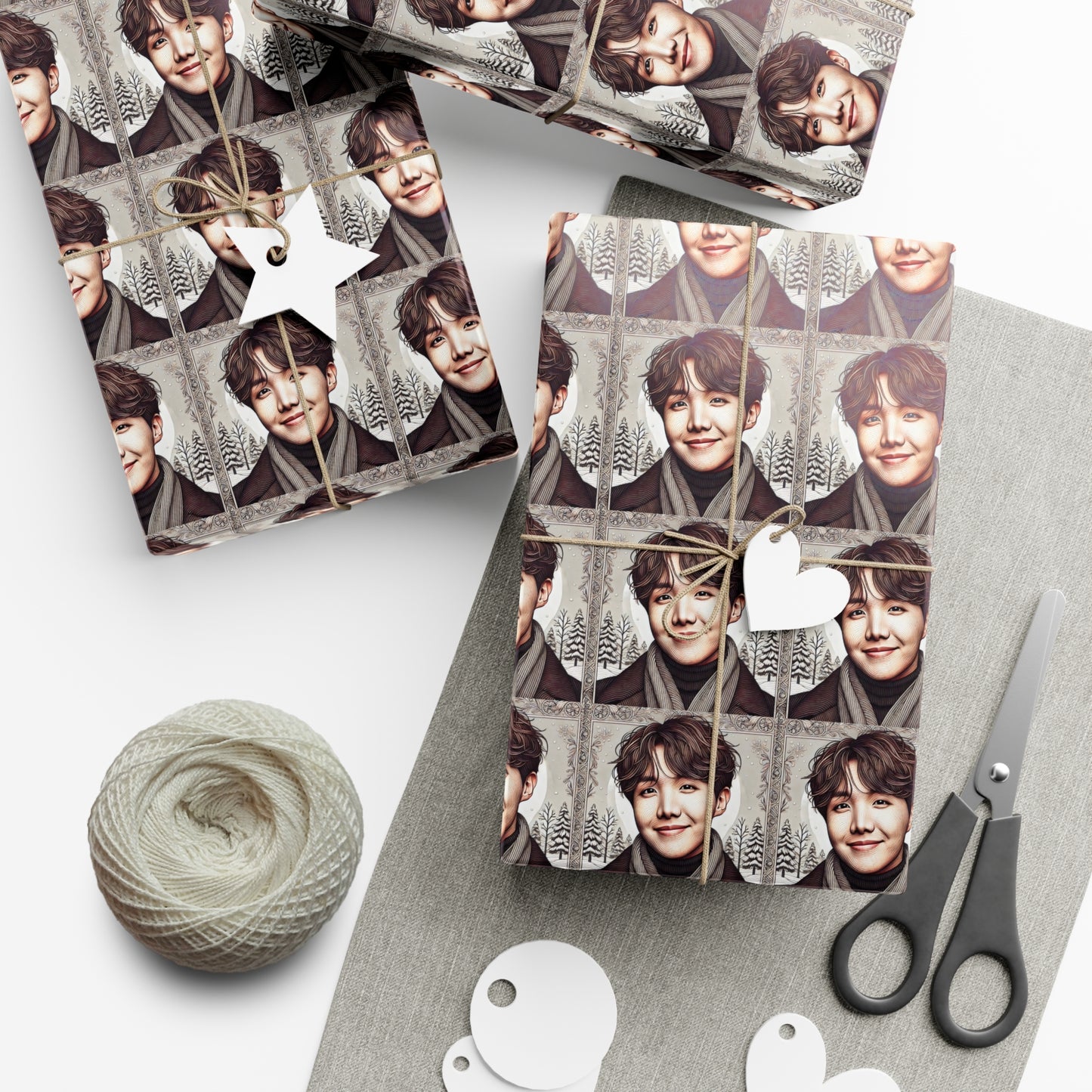 Christmas Jhope Gift Wrap Papers