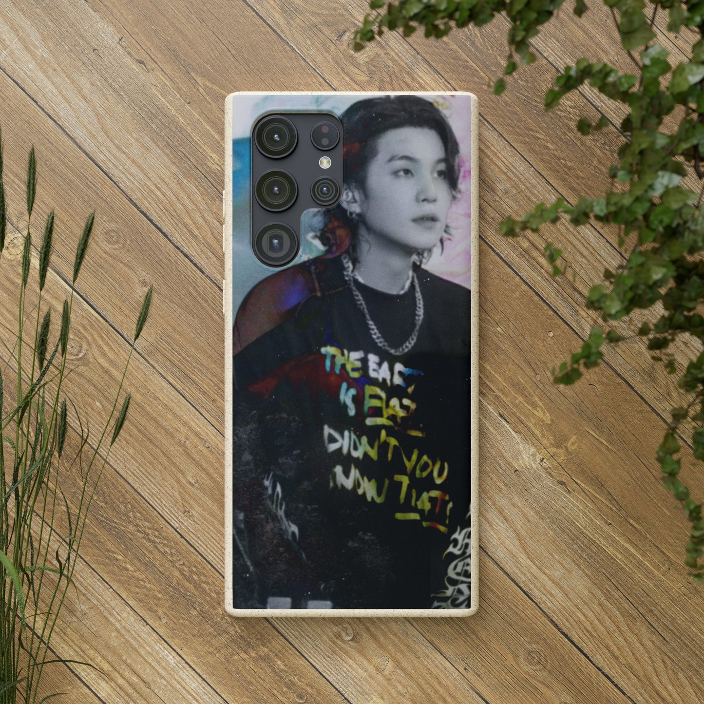 Agust D Graphic Biodegradable Cases